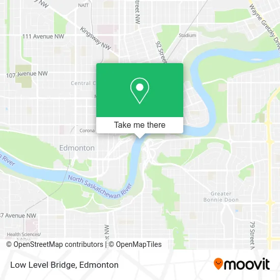Low Level Bridge map
