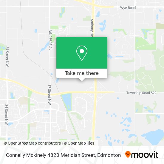 Connelly Mckinely 4820 Meridian Street map