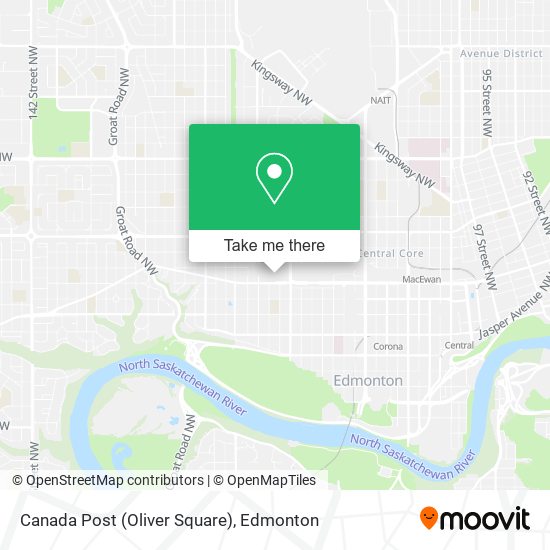 Canada Post (Oliver Square) map