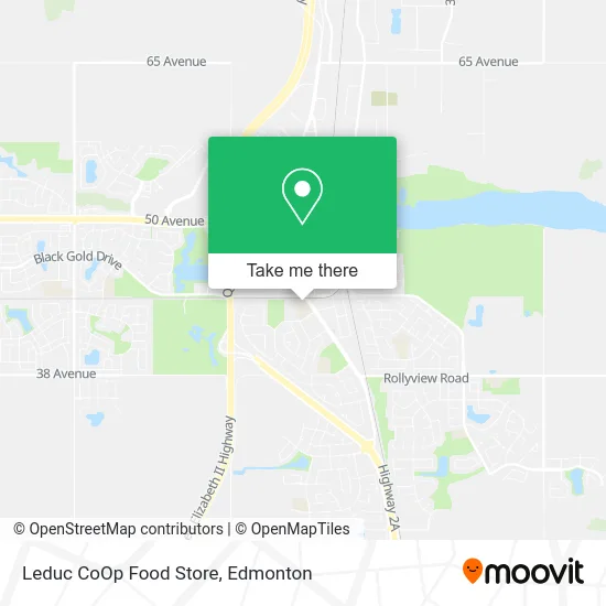 Leduc CoOp Food Store map