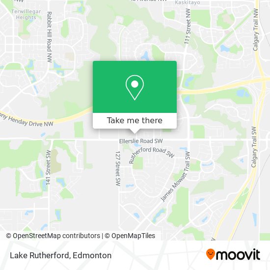 Lake Rutherford plan