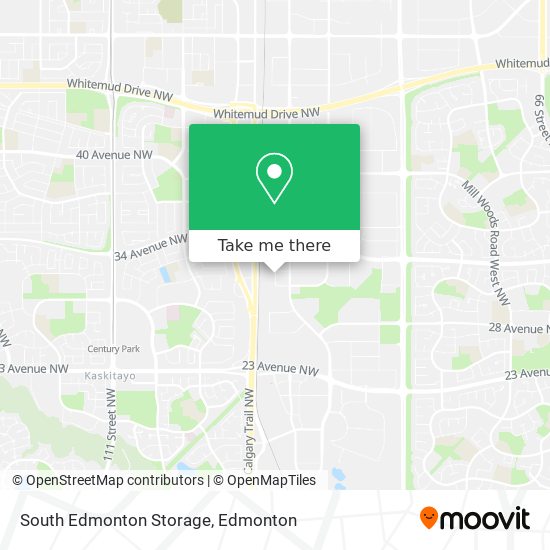 South Edmonton Storage plan