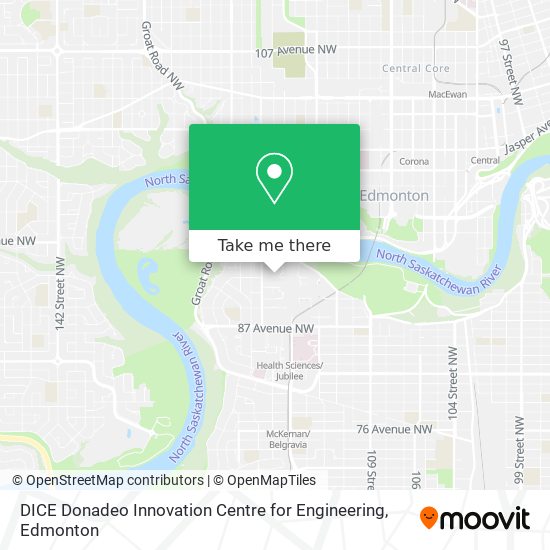 DICE Donadeo Innovation Centre for Engineering plan