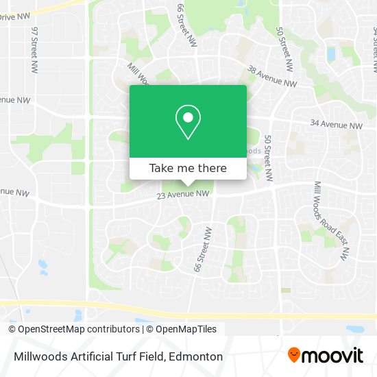 Millwoods Artificial Turf Field plan