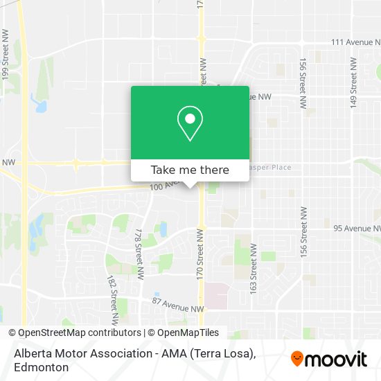 Alberta Motor Association - AMA (Terra Losa) plan