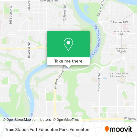 Train Station Fort Edmonton Park plan