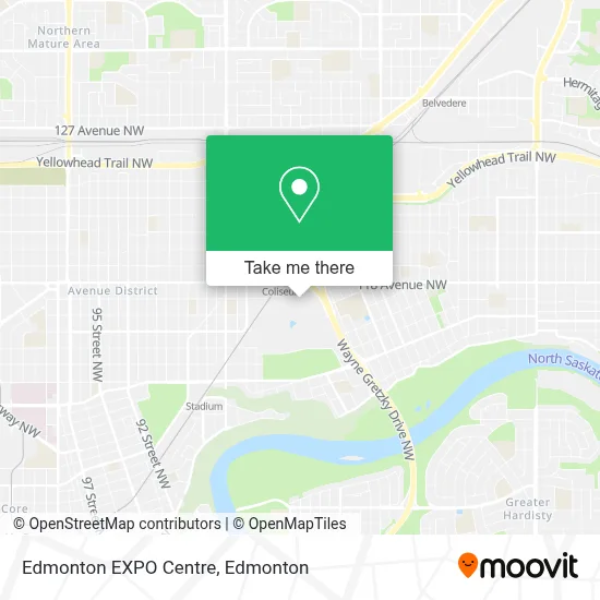 Edmonton EXPO Centre map