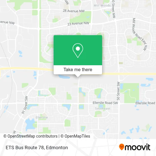 ETS Bus Route 78 map