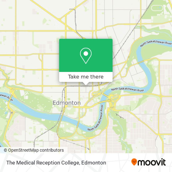 The Medical Reception College map