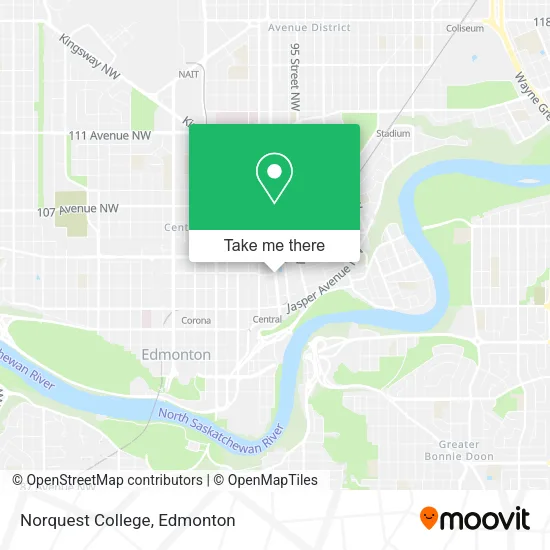 Norquest College map