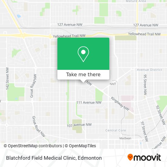 Blatchford Field Medical Clinic map