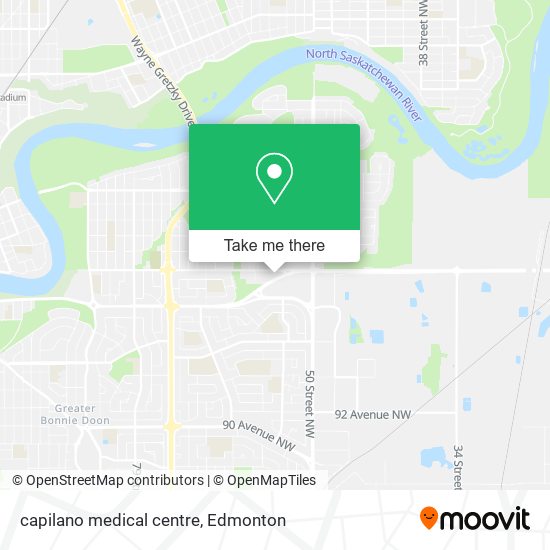 capilano medical centre map