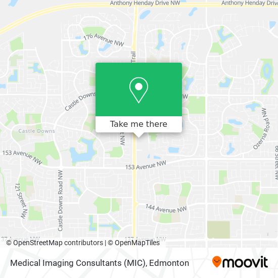 Medical Imaging Consultants (MIC) map