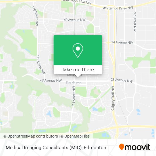Medical Imaging Consultants (MIC) map