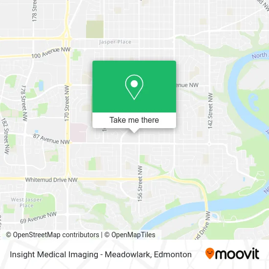 Insight Medical Imaging - Meadowlark map