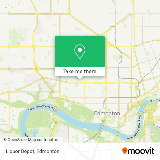 Liquor Depot map