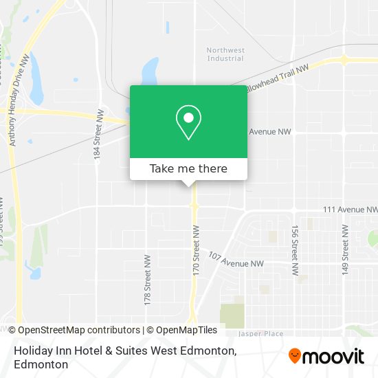 Holiday Inn Hotel & Suites West Edmonton plan