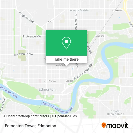 Edmonton Tower map
