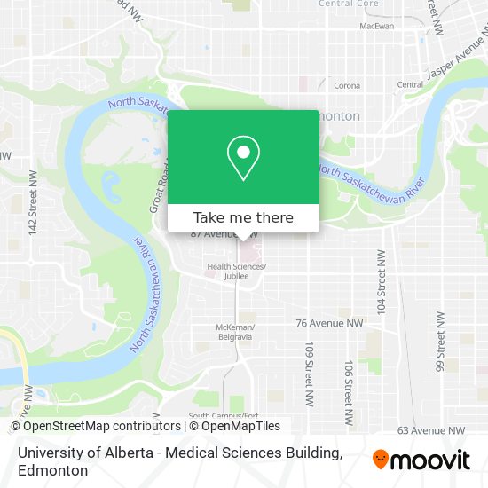 University of Alberta - Medical Sciences Building plan