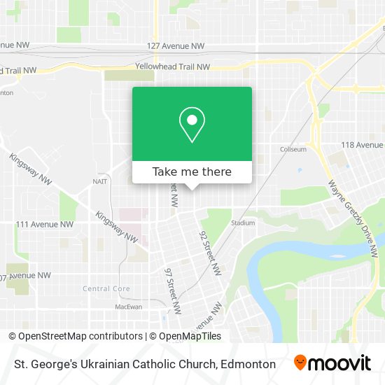 St. George's Ukrainian Catholic Church map