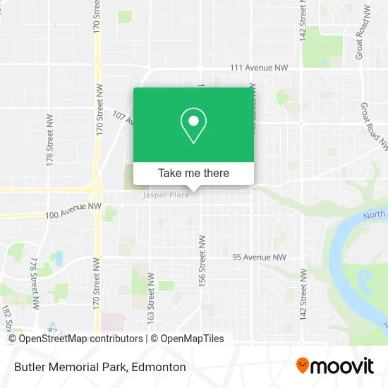 Butler Memorial Park map