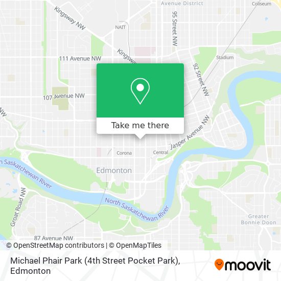 Michael Phair Park (4th Street Pocket Park) plan