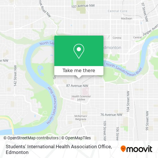 Students' International Health Association Office plan