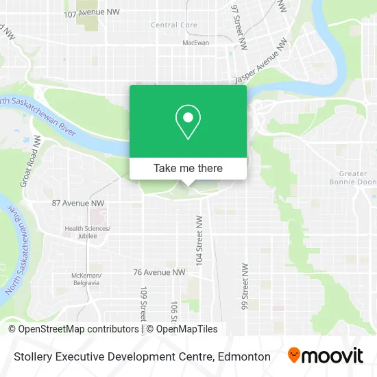 Stollery Executive Development Centre map