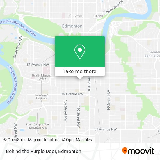 Behind the Purple Door map