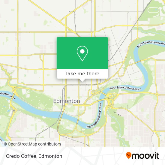 Credo Coffee map