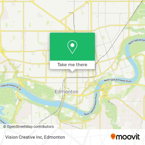 Vision Creative Inc map