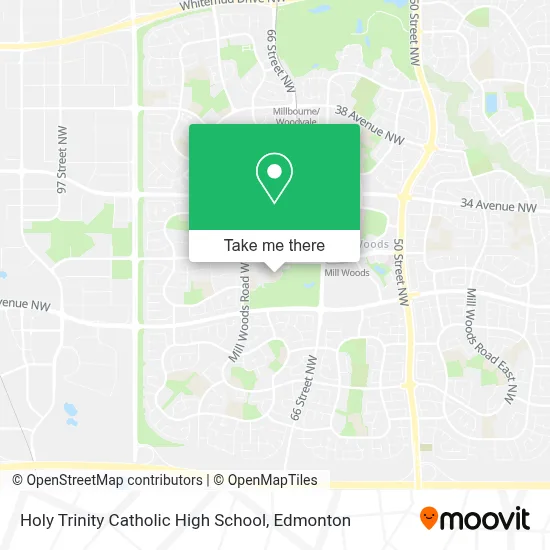 Holy Trinity Catholic High School map