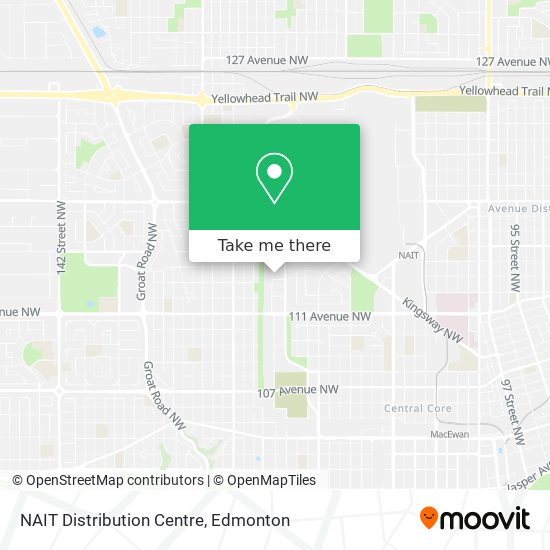 NAIT Distribution Centre plan