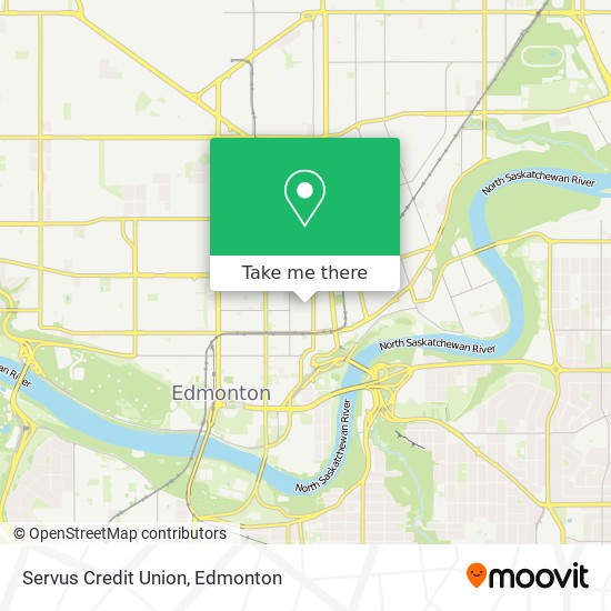 Servus Credit Union map