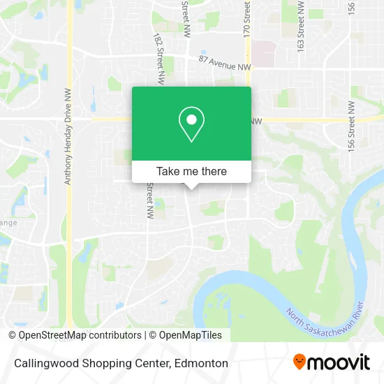Callingwood Shopping Center plan
