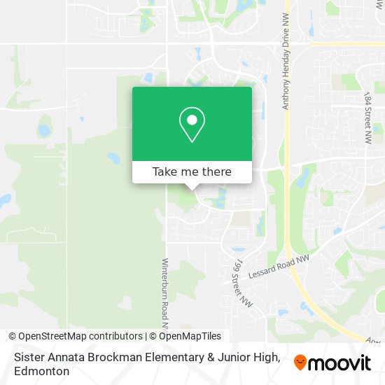Sister Annata Brockman Elementary & Junior High plan