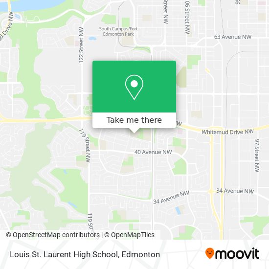 Louis St. Laurent High School plan