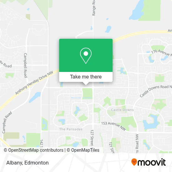 Albany map