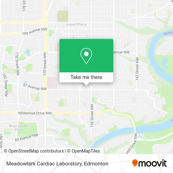 Meadowlark Cardiac Laboratory map