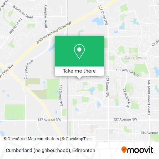 Cumberland (neighbourhood) map