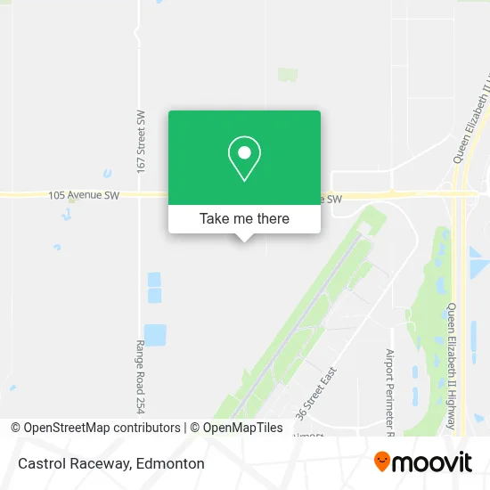 Castrol Raceway map