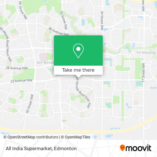 All India Supermarket map