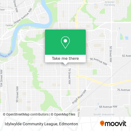 Idylwylde Community League map