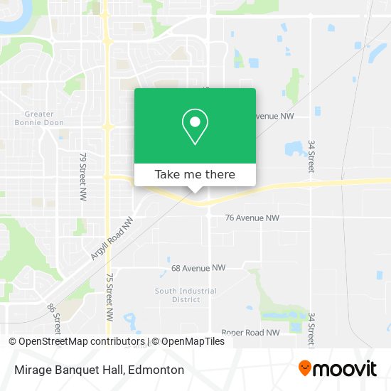 Mirage Banquet Hall plan