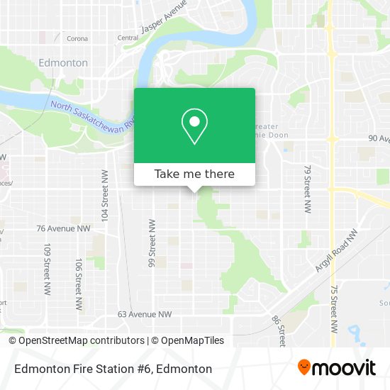 Edmonton Fire Station #6 plan