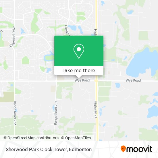 Sherwood Park Clock Tower plan