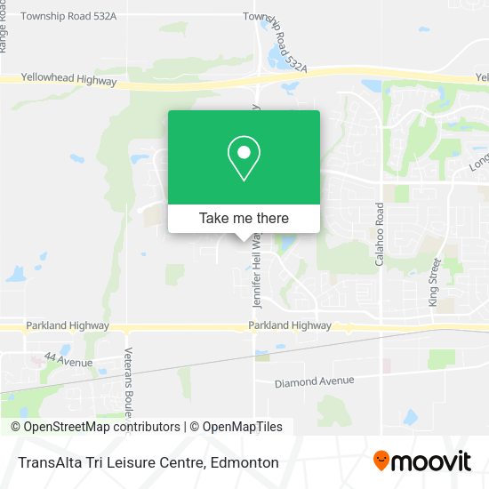 TransAlta Tri Leisure Centre map