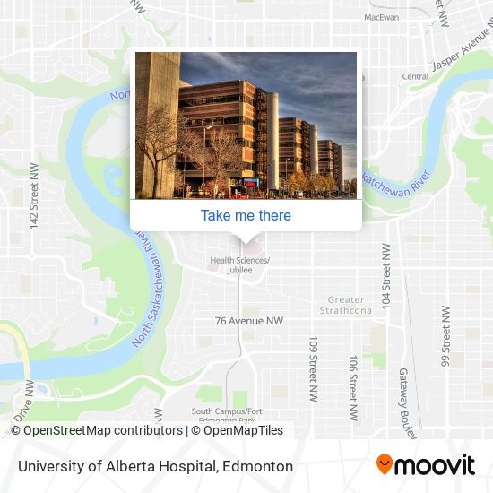 University of Alberta Hospital plan