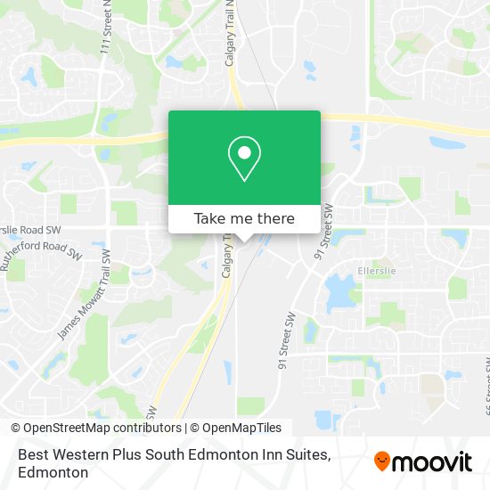 Best Western Plus South Edmonton Inn Suites plan