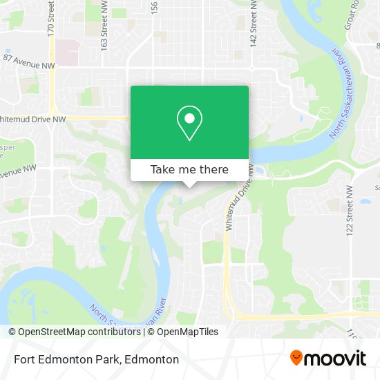 Fort Edmonton Park plan